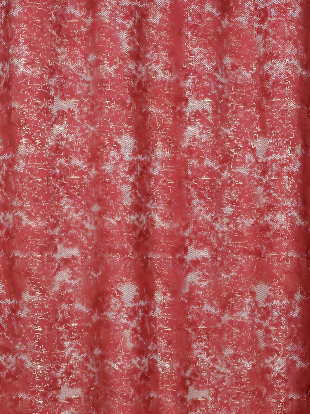 

Galaxy Home Decor Maroon Floral Room Darkening Window Curtain