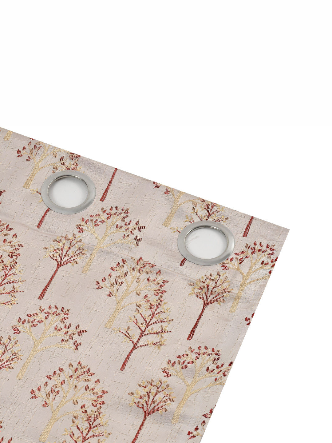 

Galaxy Home Decor Maroon Set of 2 Floral Room Darkening Window Curtain