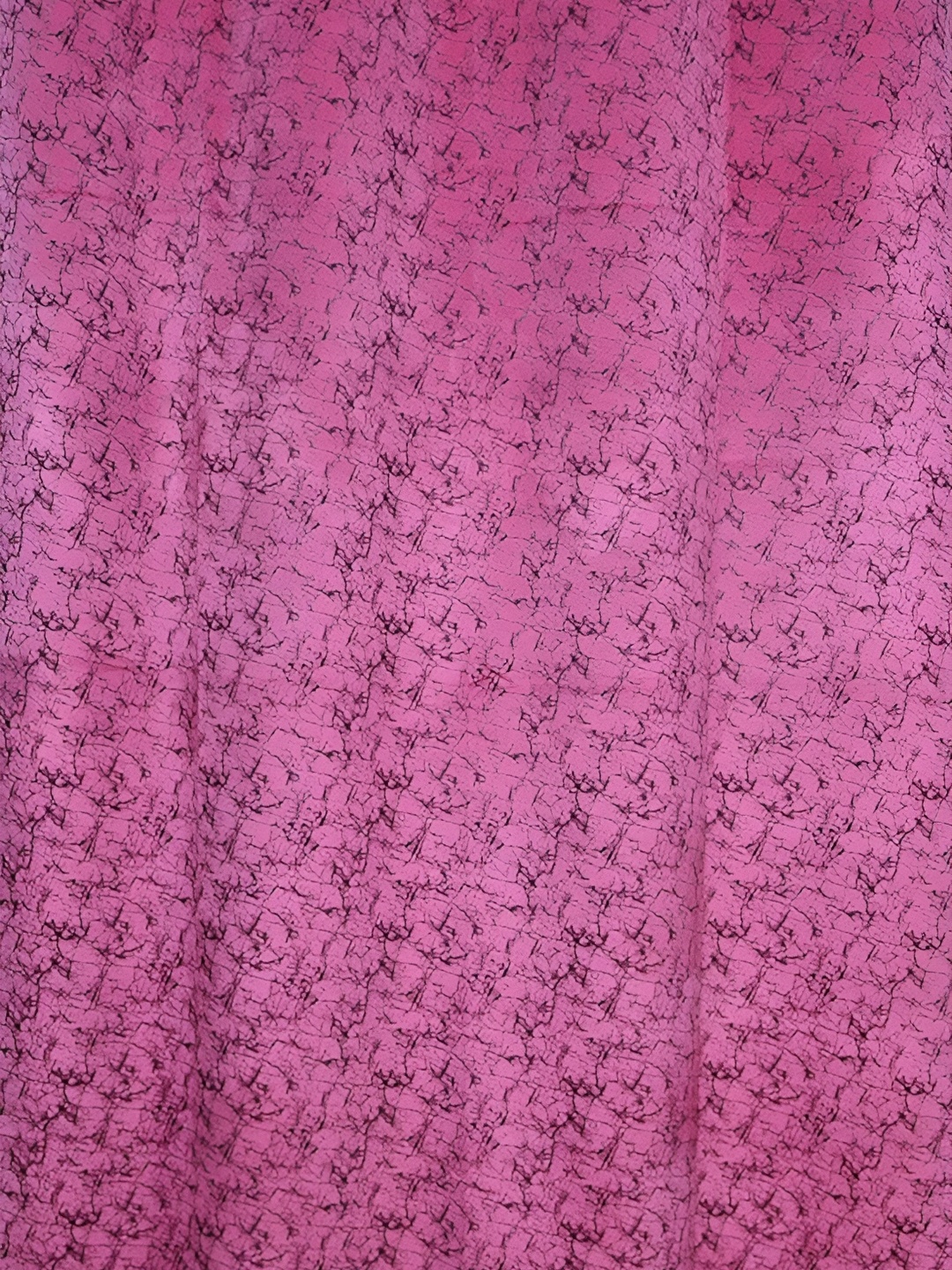 

Galaxy Home Decor Pink Set of 3 Floral Room Darkening Long Door Curtain