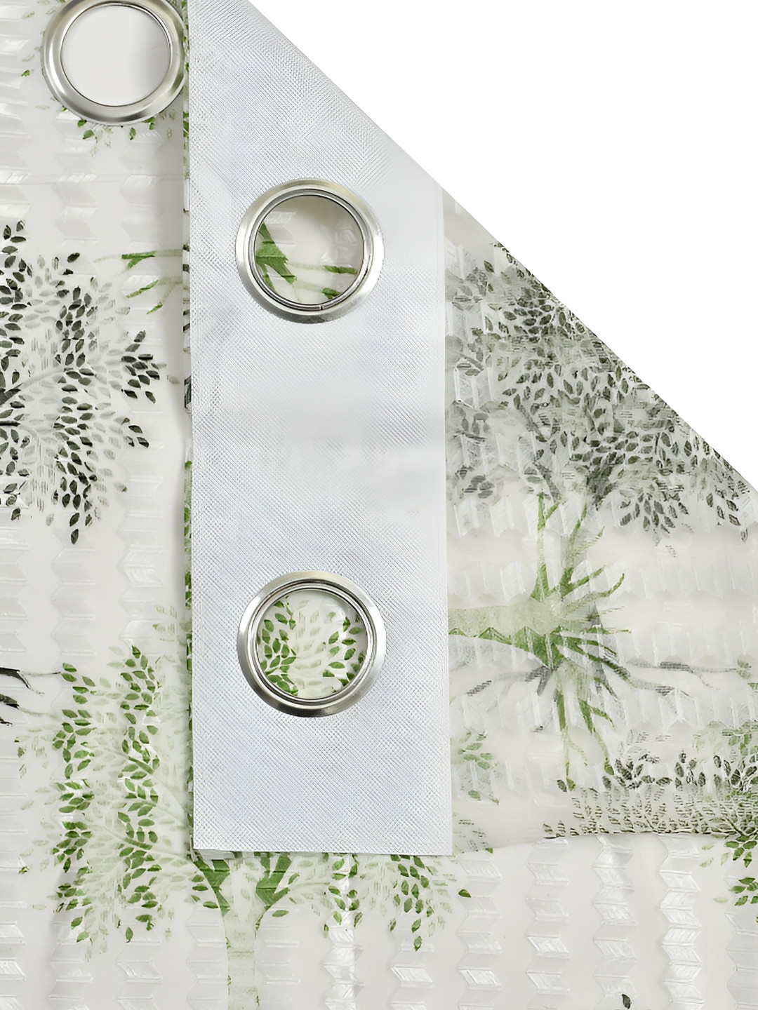 

Galaxy Home Decor Green Floral Room Darkening Window Curtain