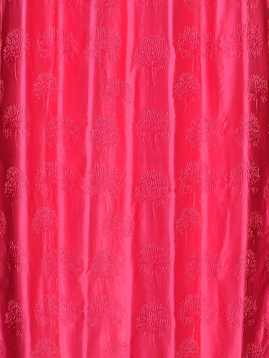 

Galaxy Home Decor Pink Floral Room Darkening Door Curtain