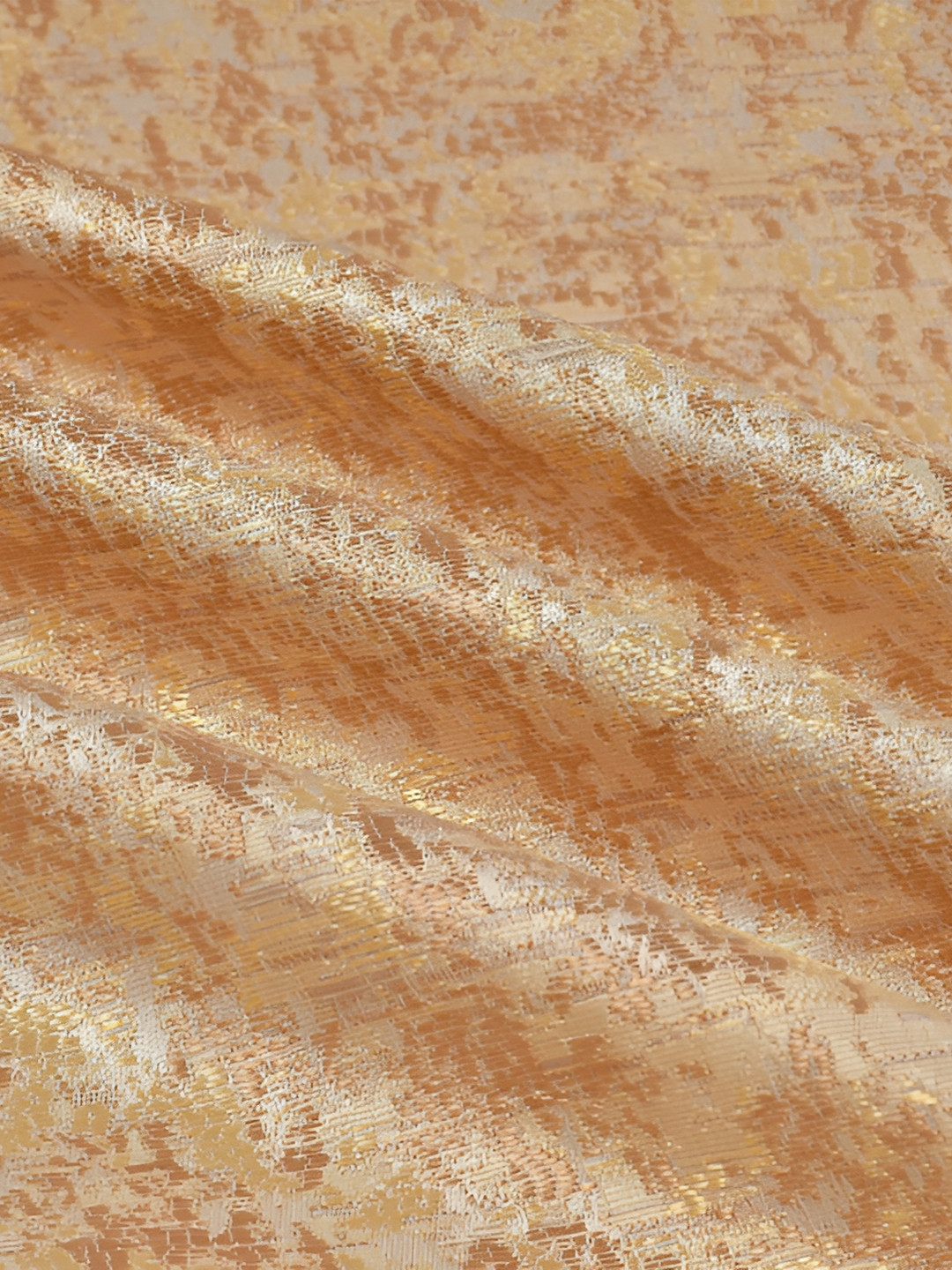 

Galaxy Home Decor Beige Set of 2 Floral Room Darkening Long Door Curtain