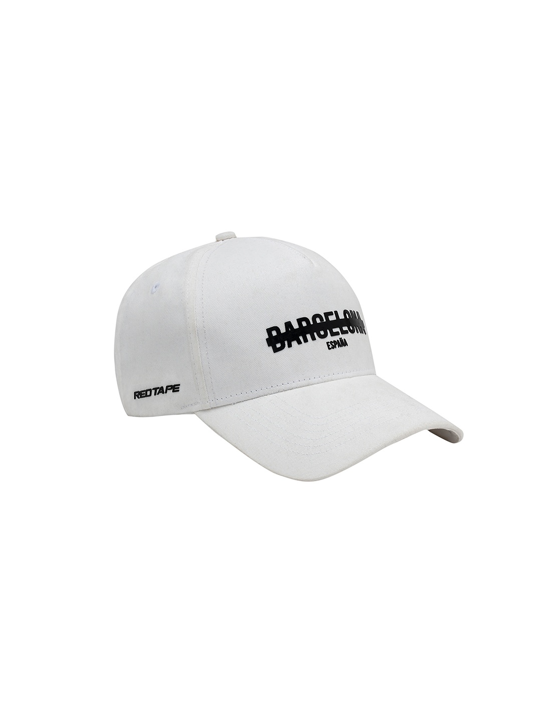 

Red Tape Unisex Printed Pure Cotton Baseball Cap, White