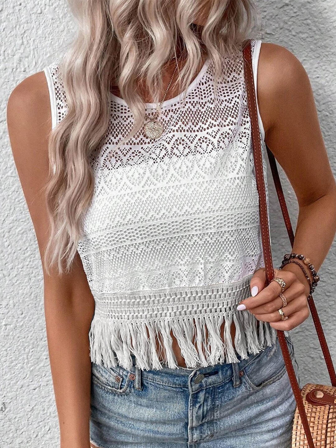 

StyleCast Extended Sleeves Top, White