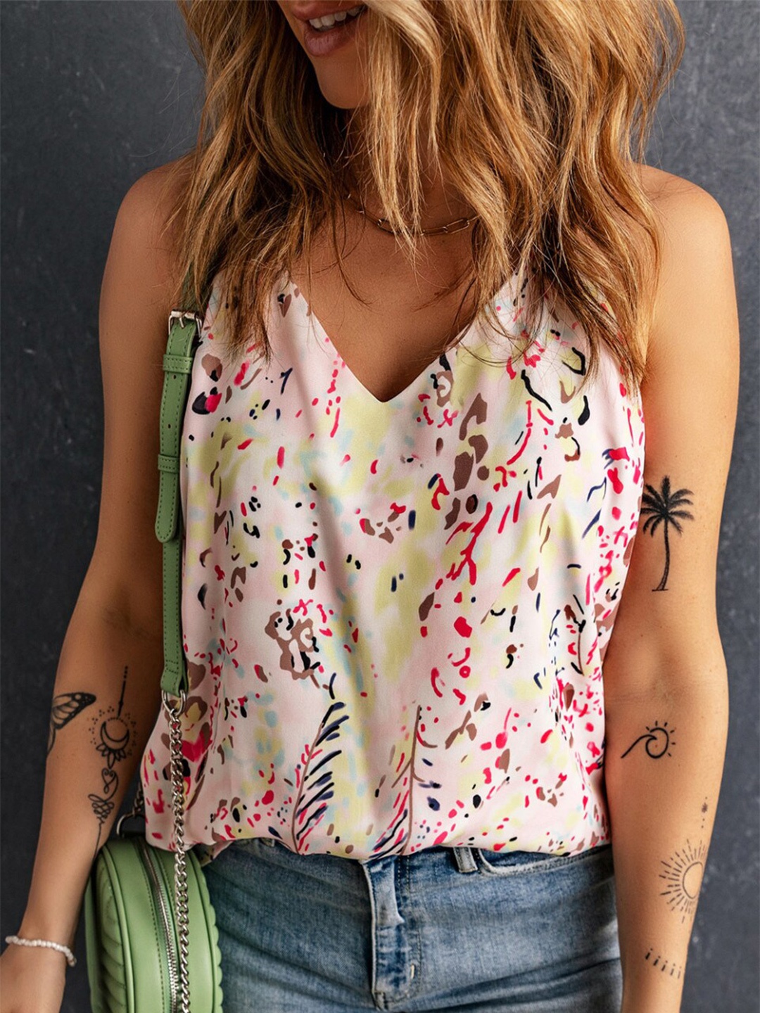 

StyleCast Floral Print Top, Pink