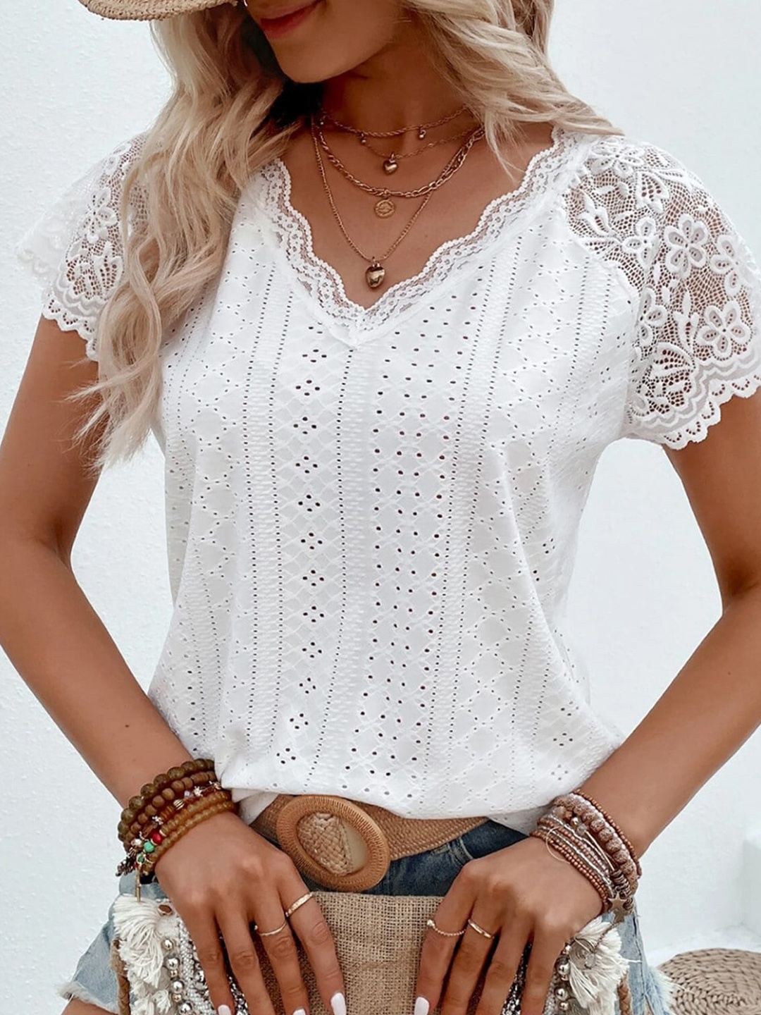 

StyleCast Top, White