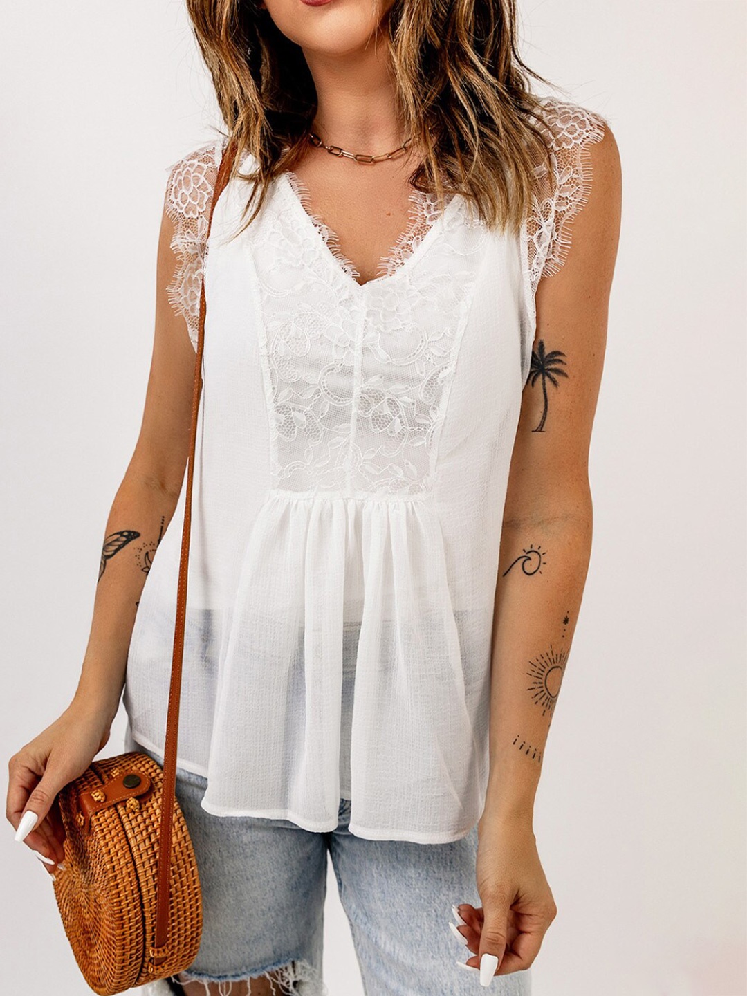 

StyleCast Top, White