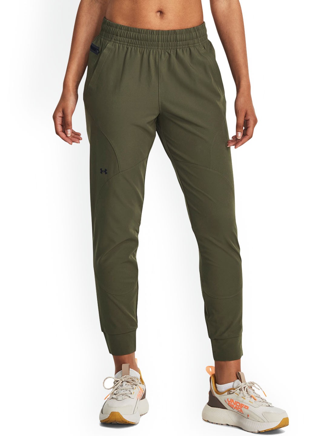 

UNDER ARMOUR UA Unstoppable Women Relaxed-Fit Joggers, Green