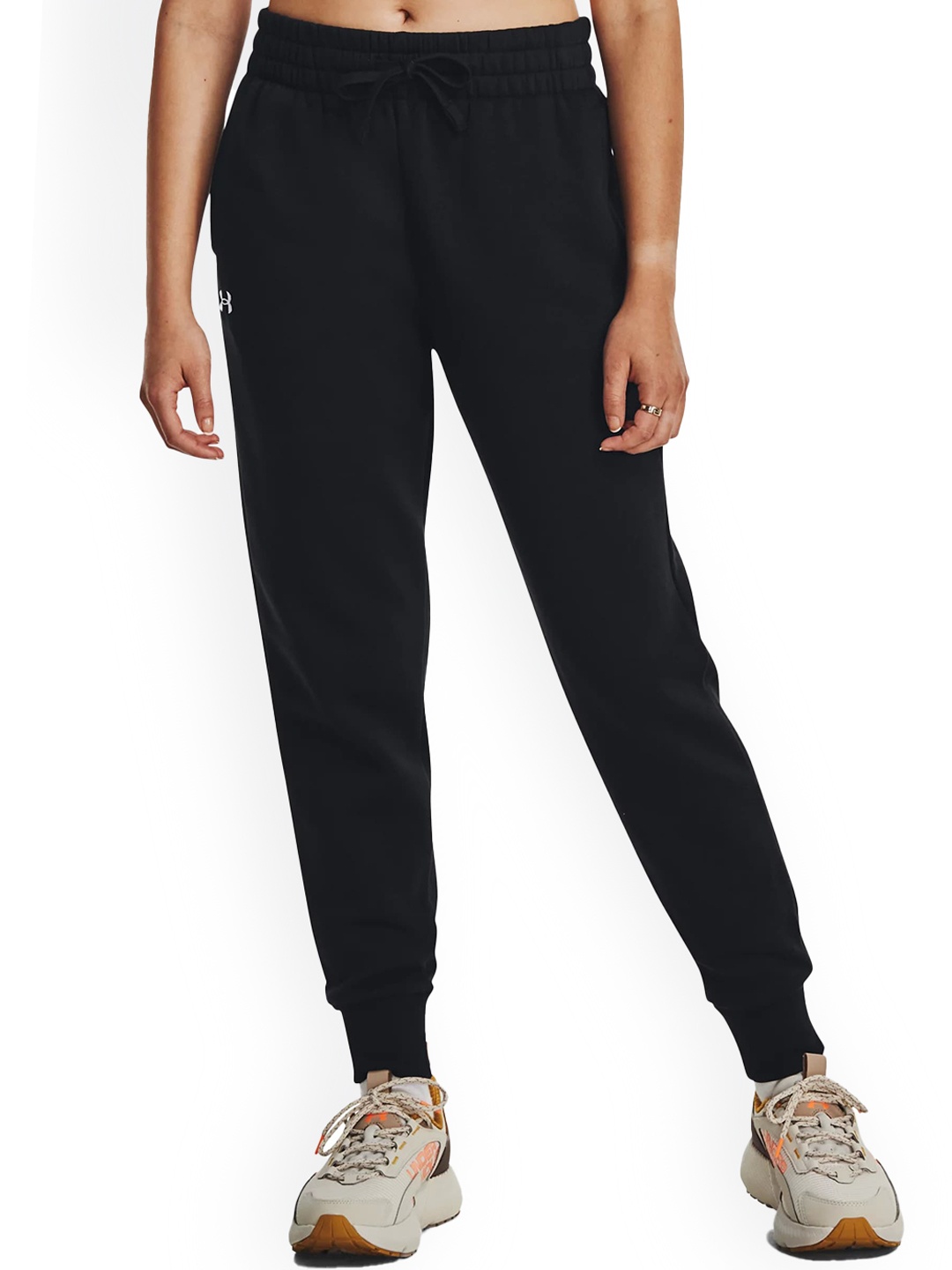 

UNDER ARMOUR UA W Rival Women Relaxed-Fit Joggers, Black