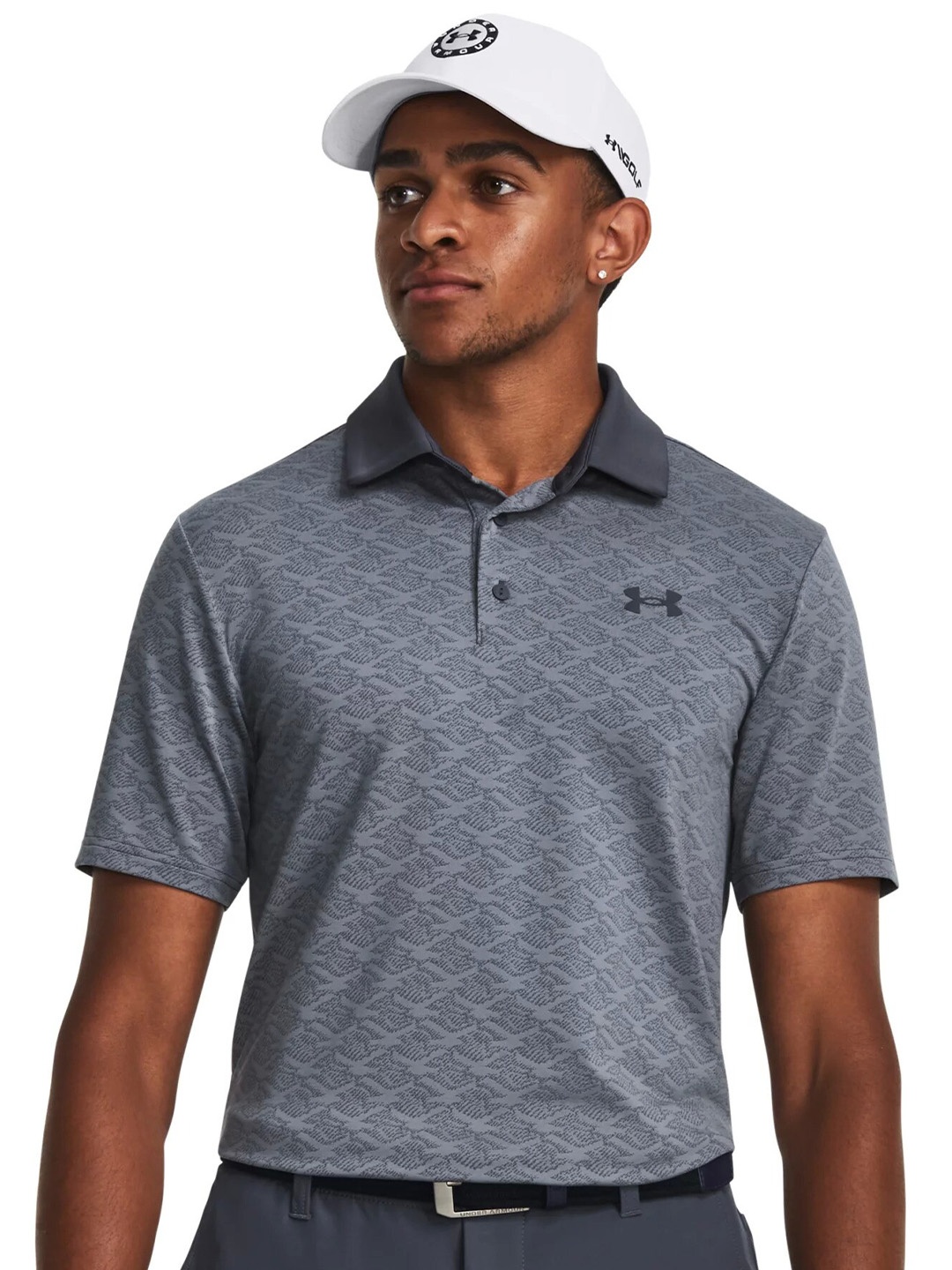 

UNDER ARMOUR UA Playoff Birdie Printed Relaxed-Fit T-Shirt, Grey