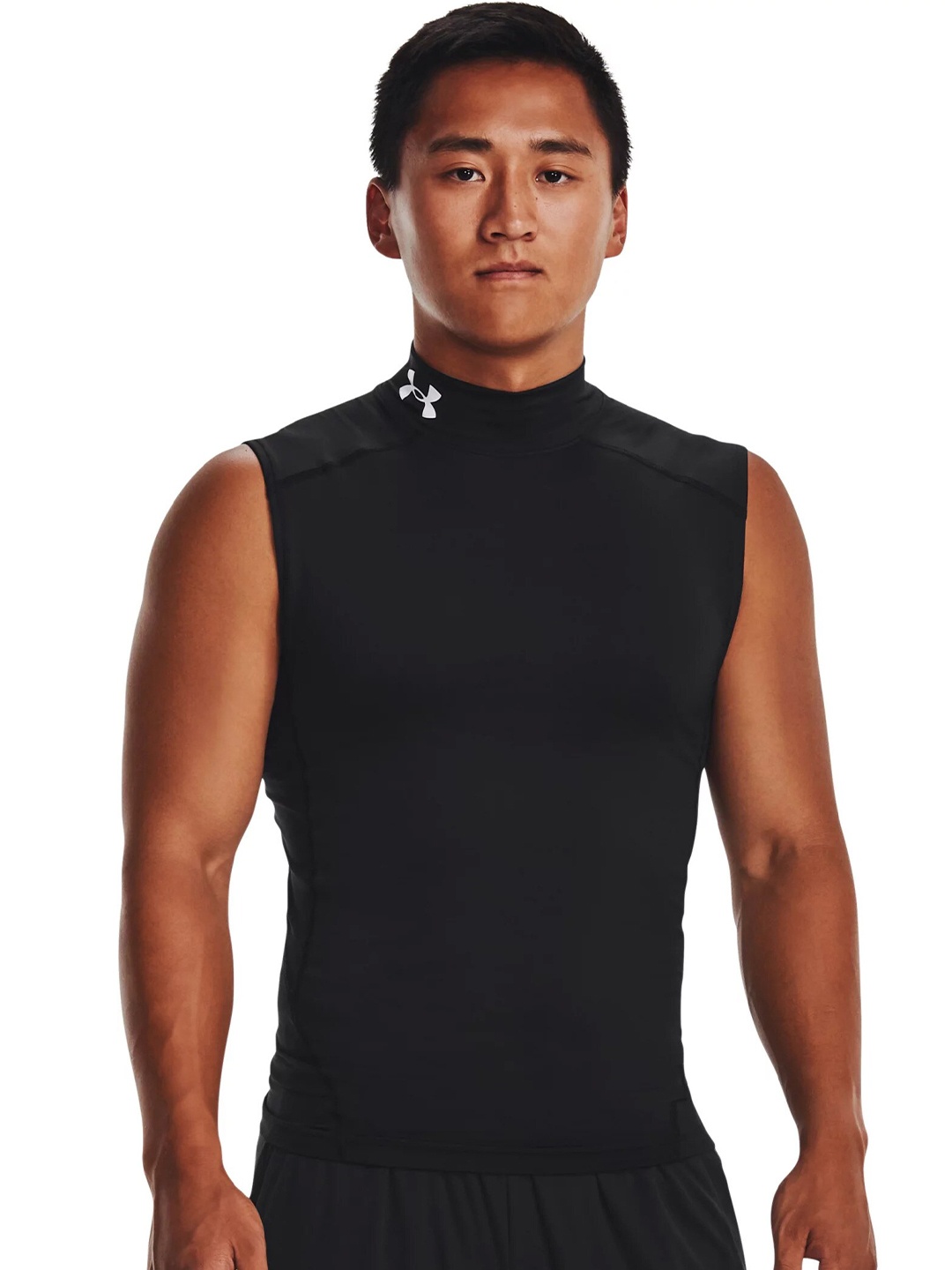 

UNDER ARMOUR UA HeatGear Compression-Fit T-Shirt, Black