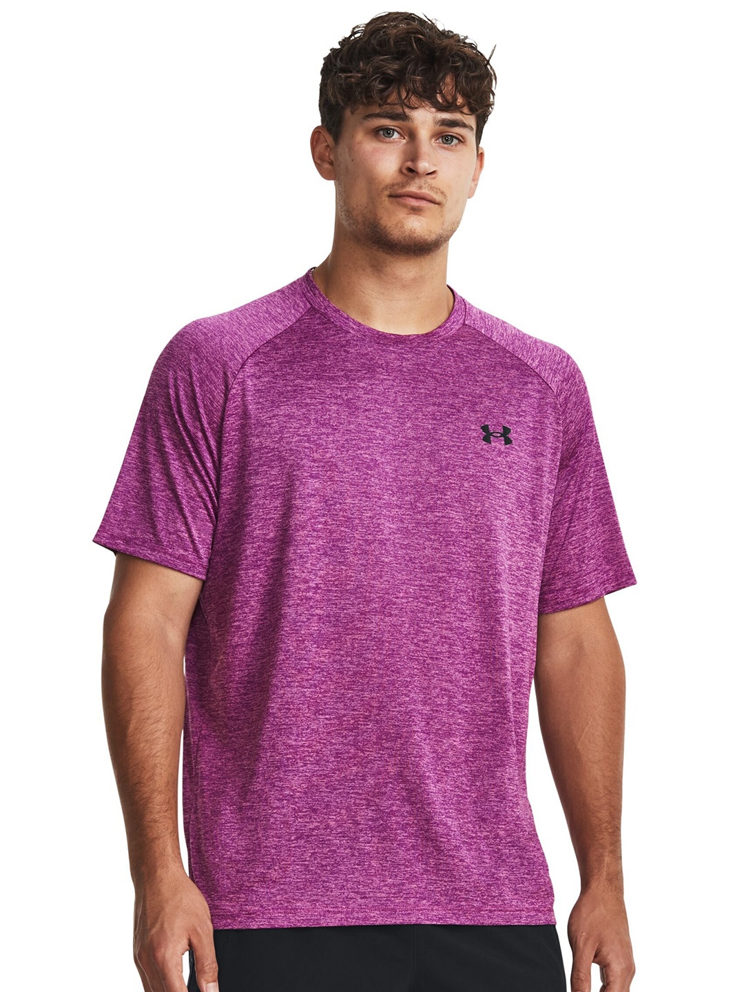 

UNDER ARMOUR Tech 2.0 Short Sleeves Relaxed Fit T-Shirt, Purple