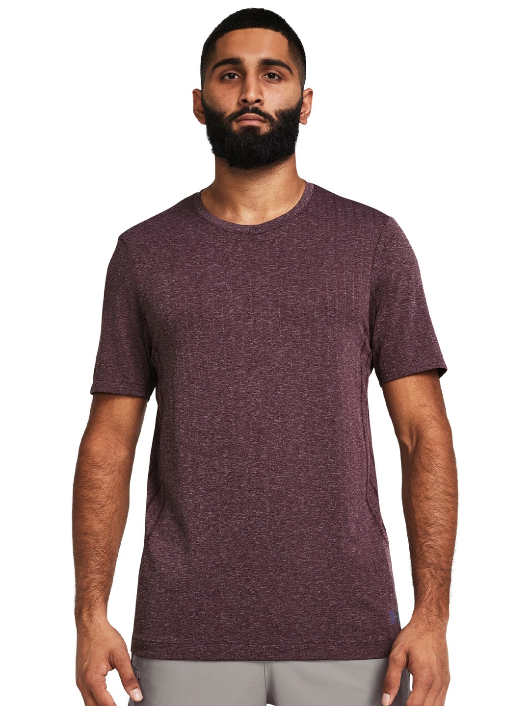 

UNDER ARMOUR UA RUSH Men Slim Fit T-Shirt, Maroon