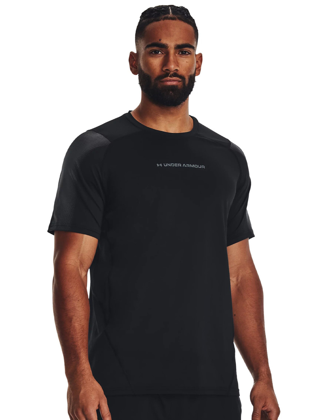 

UNDER ARMOUR UA M HeatGear Fitted Slim-Fit T-Shirt, Black