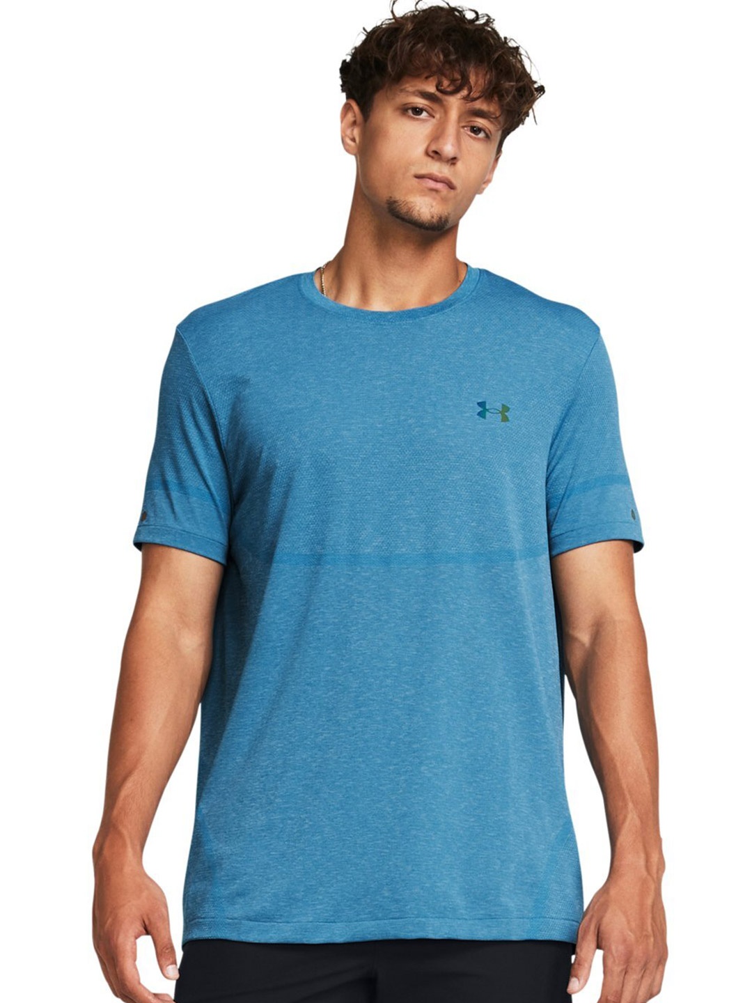 

UNDER ARMOUR UA RUSH Slim-Fit Tshirts, Blue