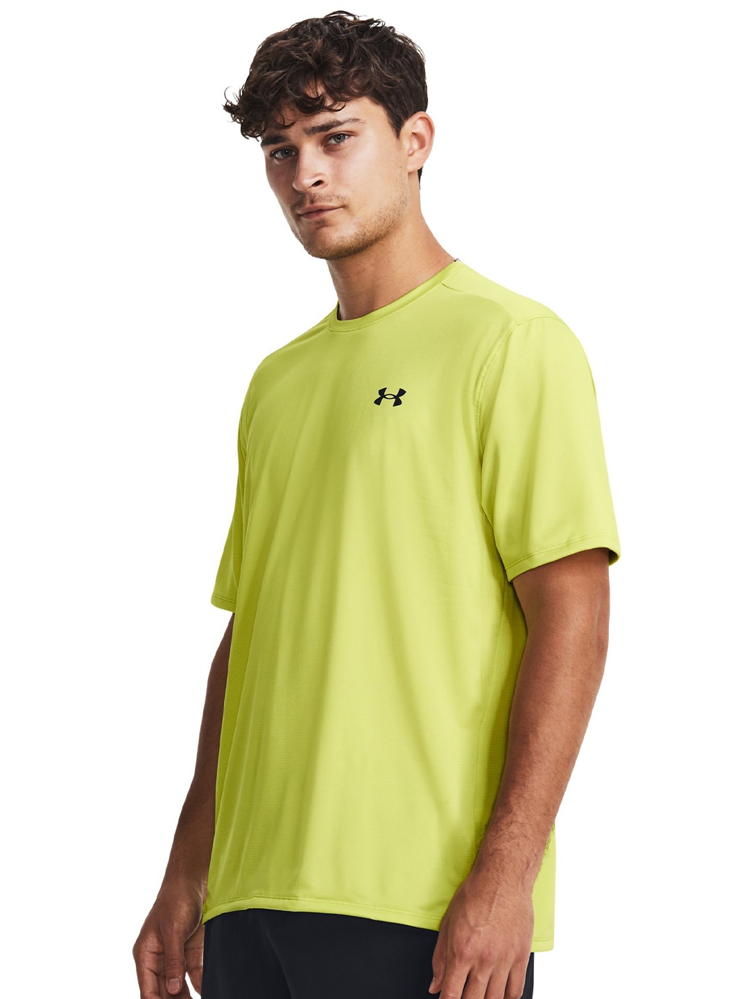

UNDER ARMOUR Tech Vent Relaxed-Fit T-shirt, Yellow