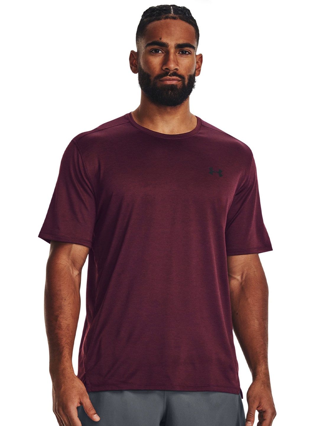 

UNDER ARMOUR UA Tech Vent Short Sleeve Tshirts, Maroon