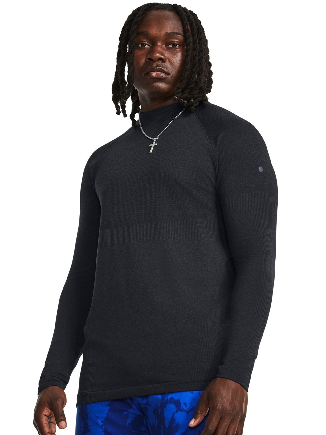 

UNDER ARMOUR RUSH ColdGear Slim-Fit T-Shirt, Black
