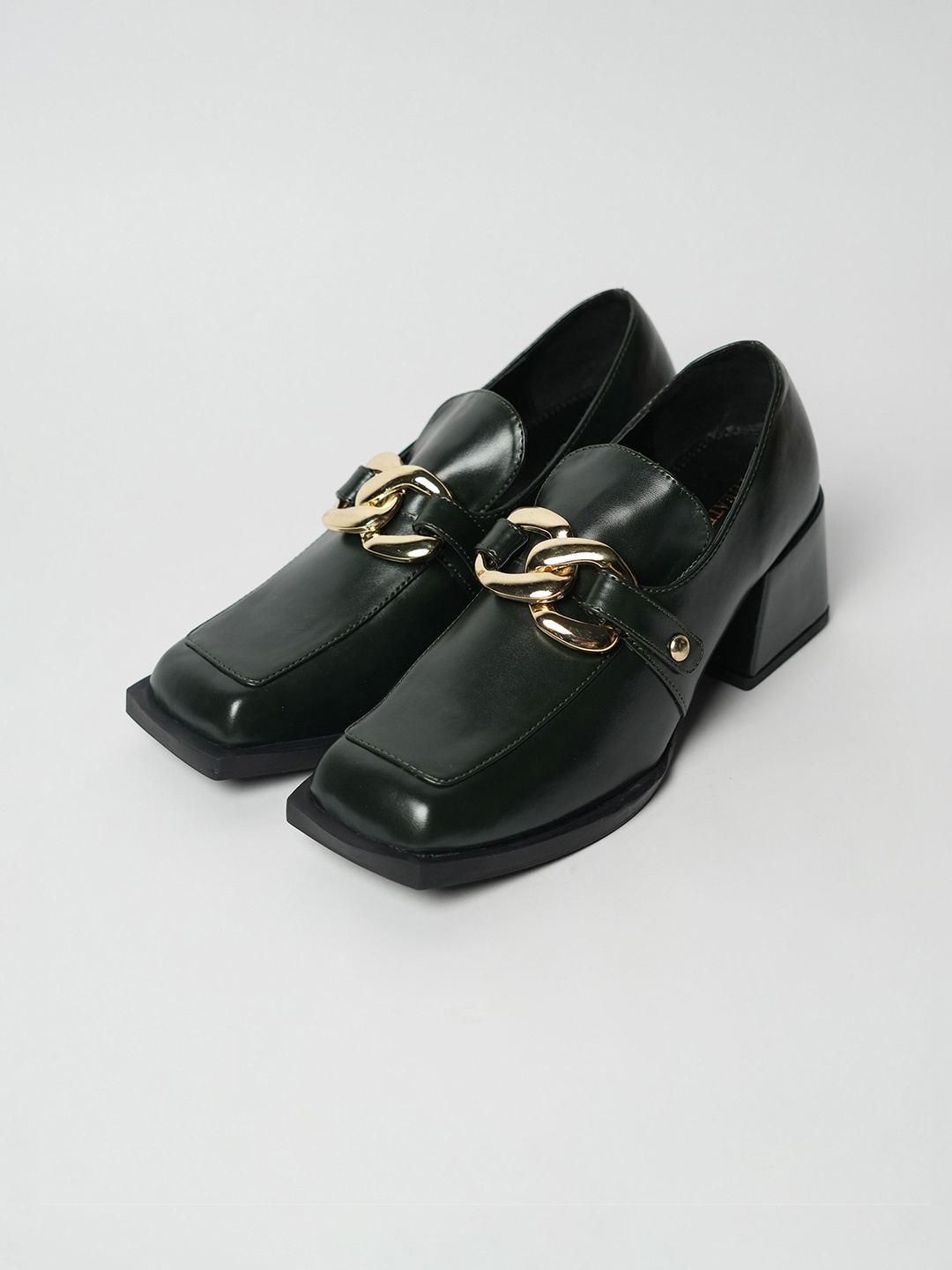 

Theater Women PU Slip-On Sneakers, Green