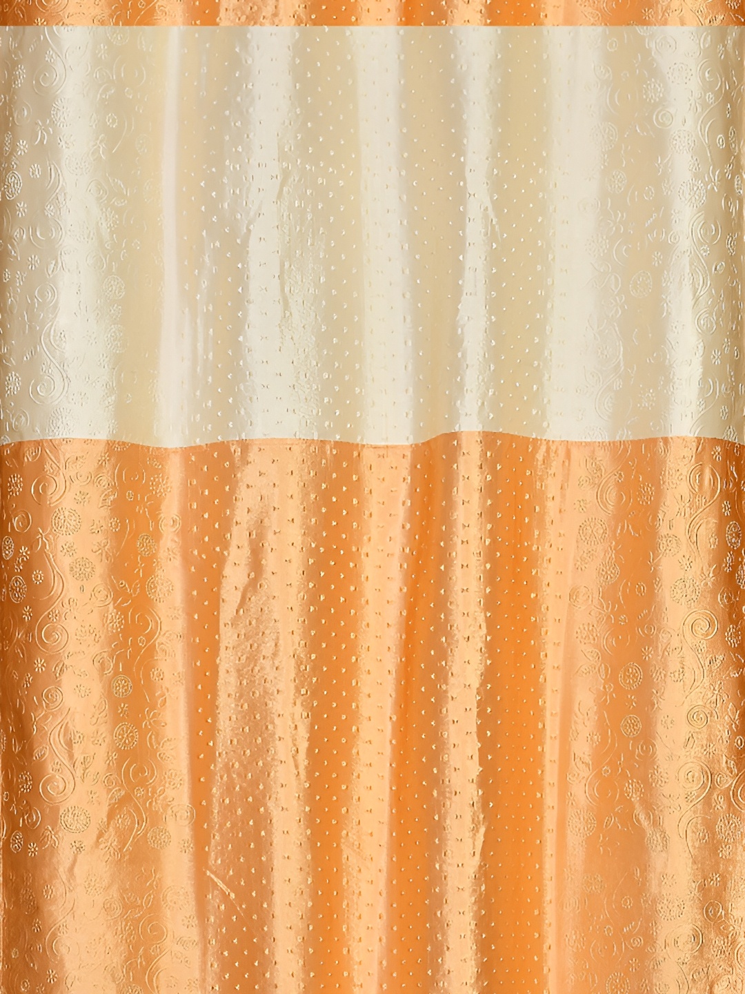 

Galaxy Home Decor Gold-Toned Floral Room Darkening Window Curtain