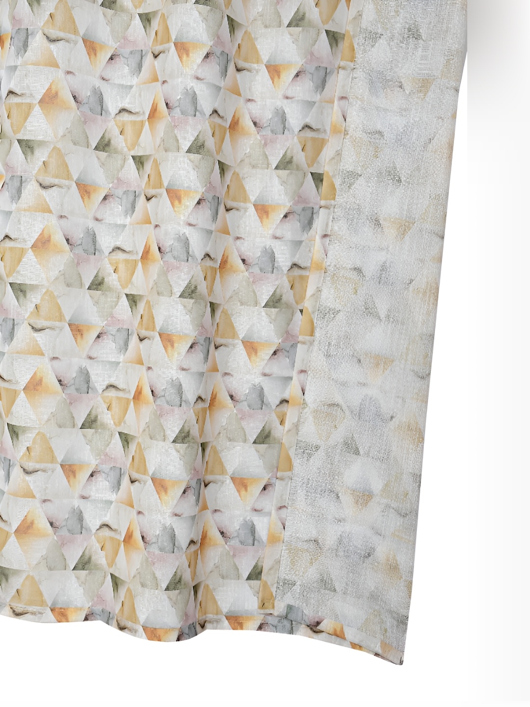 

Galaxy Home Decor Gold-Toned Floral Room Darkening Long Door Curtain