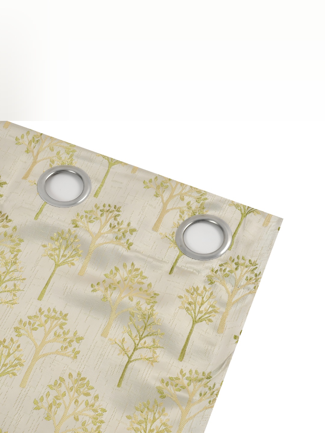 

Galaxy Home Decor Green Floral Room Darkening Long Door Curtain