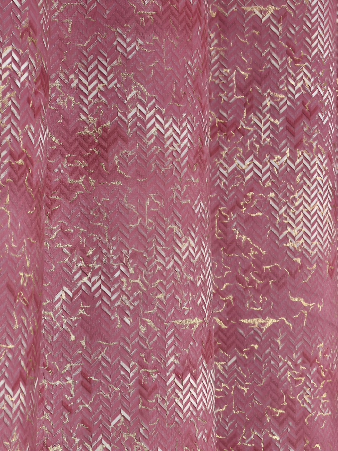 

Galaxy Home Decor Burgundy Floral Room Darkening Window Curtain