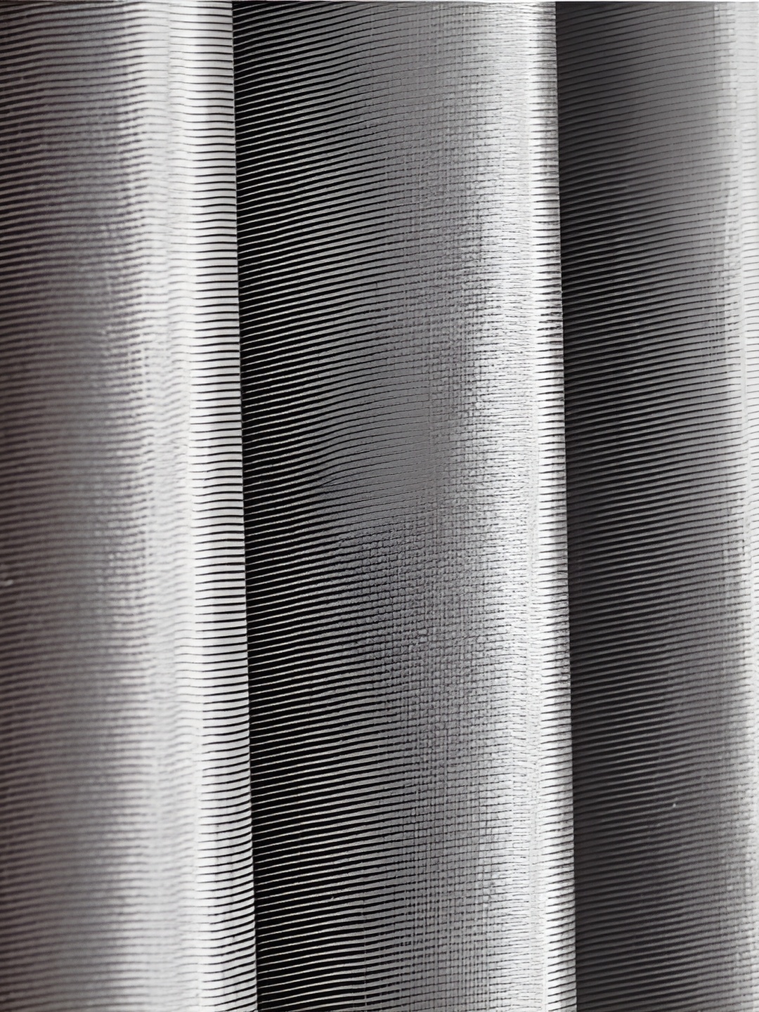 

Galaxy Home Decor Grey Set of 3 Floral Room Darkening Long Door Curtain