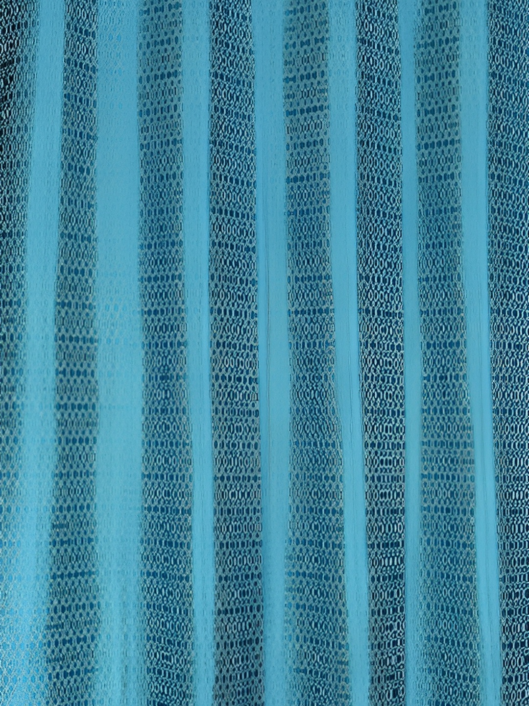 

Galaxy Home Decor Turquoise Blue Floral Room Darkening Long Door Curtain