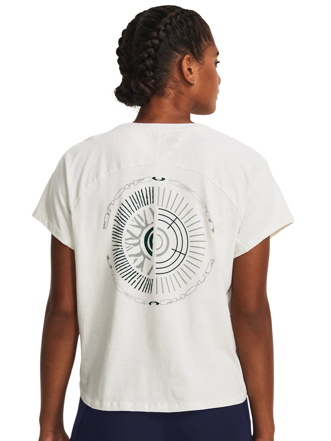 

UNDER ARMOUR Anywhere Printed Relaxed-Fit T-Shirt, White