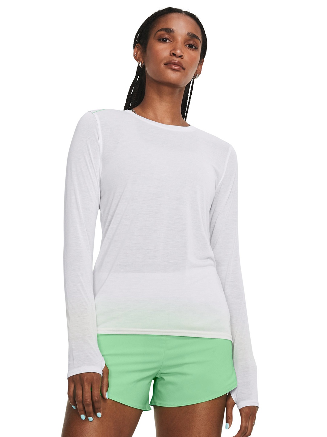 

UNDER ARMOUR UA Anywhere Long Sleeves T-shirt, White