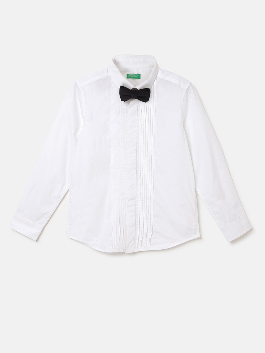 

United Colors of Benetton Boys Opaque Casual Shirt, White