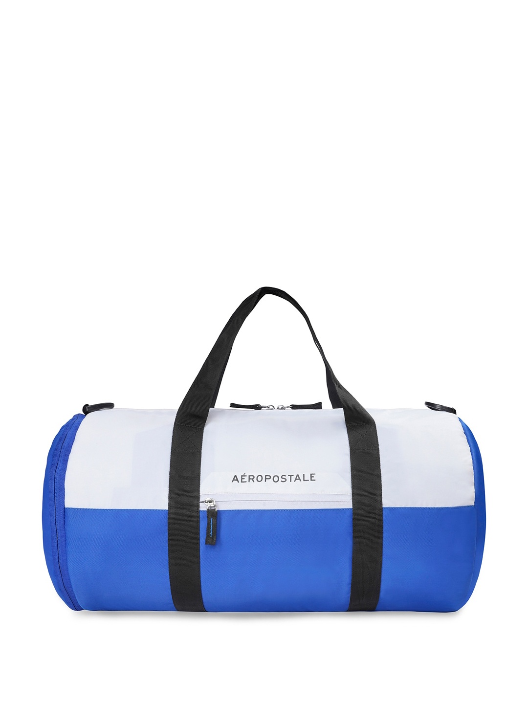 

Aeropostale Colourblocked Medium Sports or Gym Duffel Bag, White
