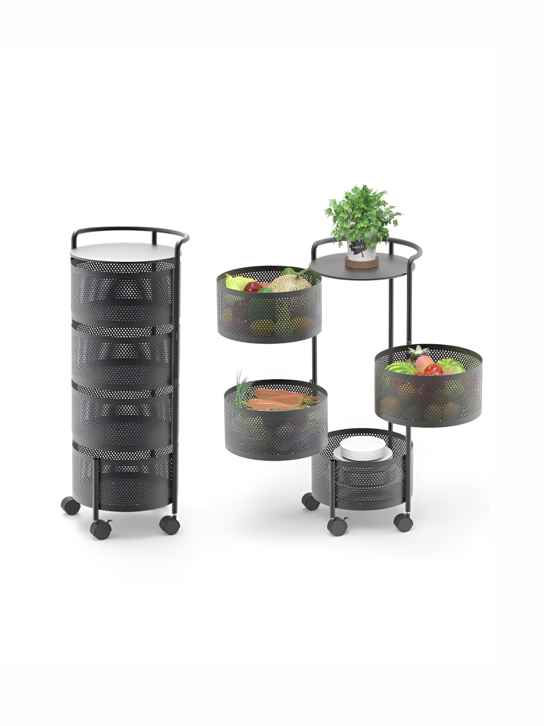 Plantex Black Set of 1 Regular Core Organisers