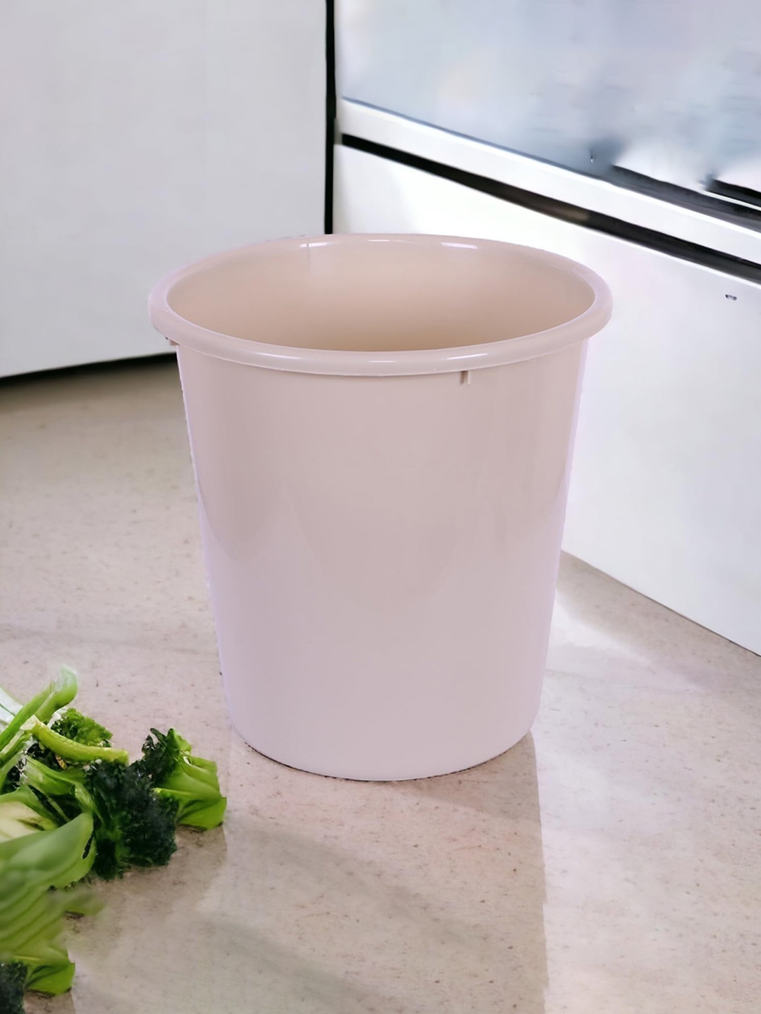 

Kuber Industries Beige 3 Pieces Garbage Dustbin 13 l each