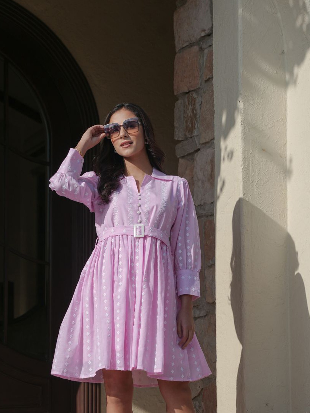 

Zolo Label A-Line Dress, Lavender