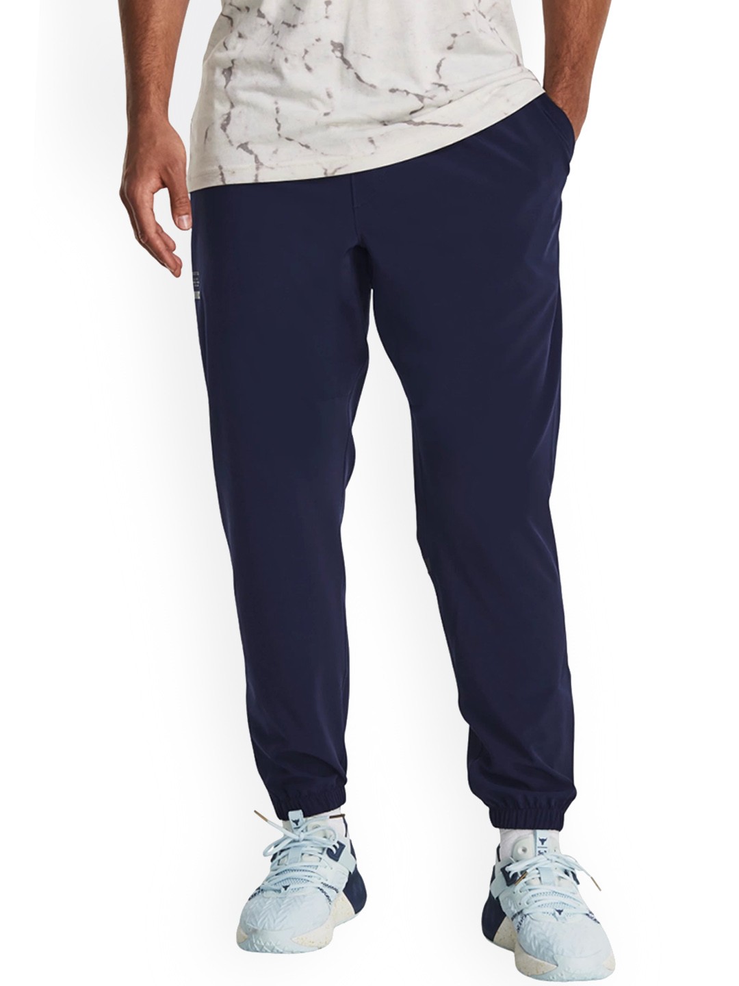 

UNDER ARMOUR Men Relaxed Fit Joggers, Navy blue