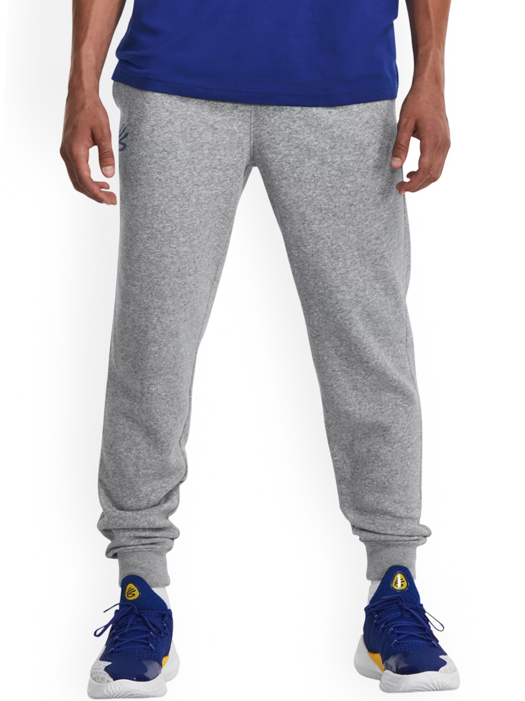 

UNDER ARMOUR UA Curry Splash Men Mid-Rise Joggers, Grey