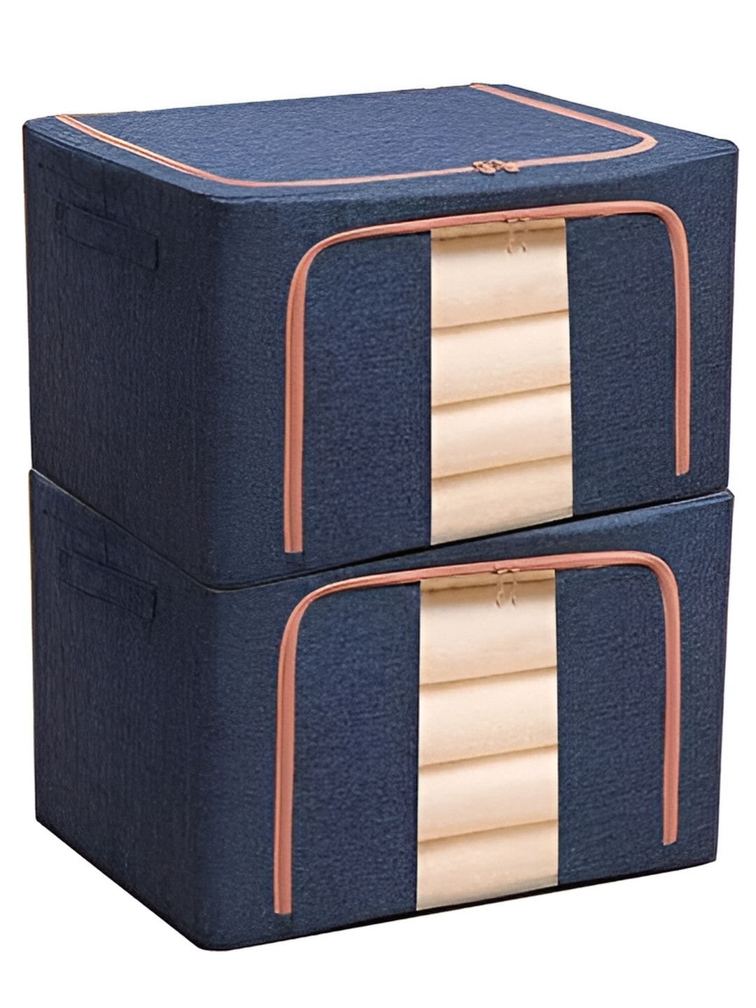 

HOUSE OF QUIRK Blue Set of 2 Water Resistant Multi-Utility Organisers
