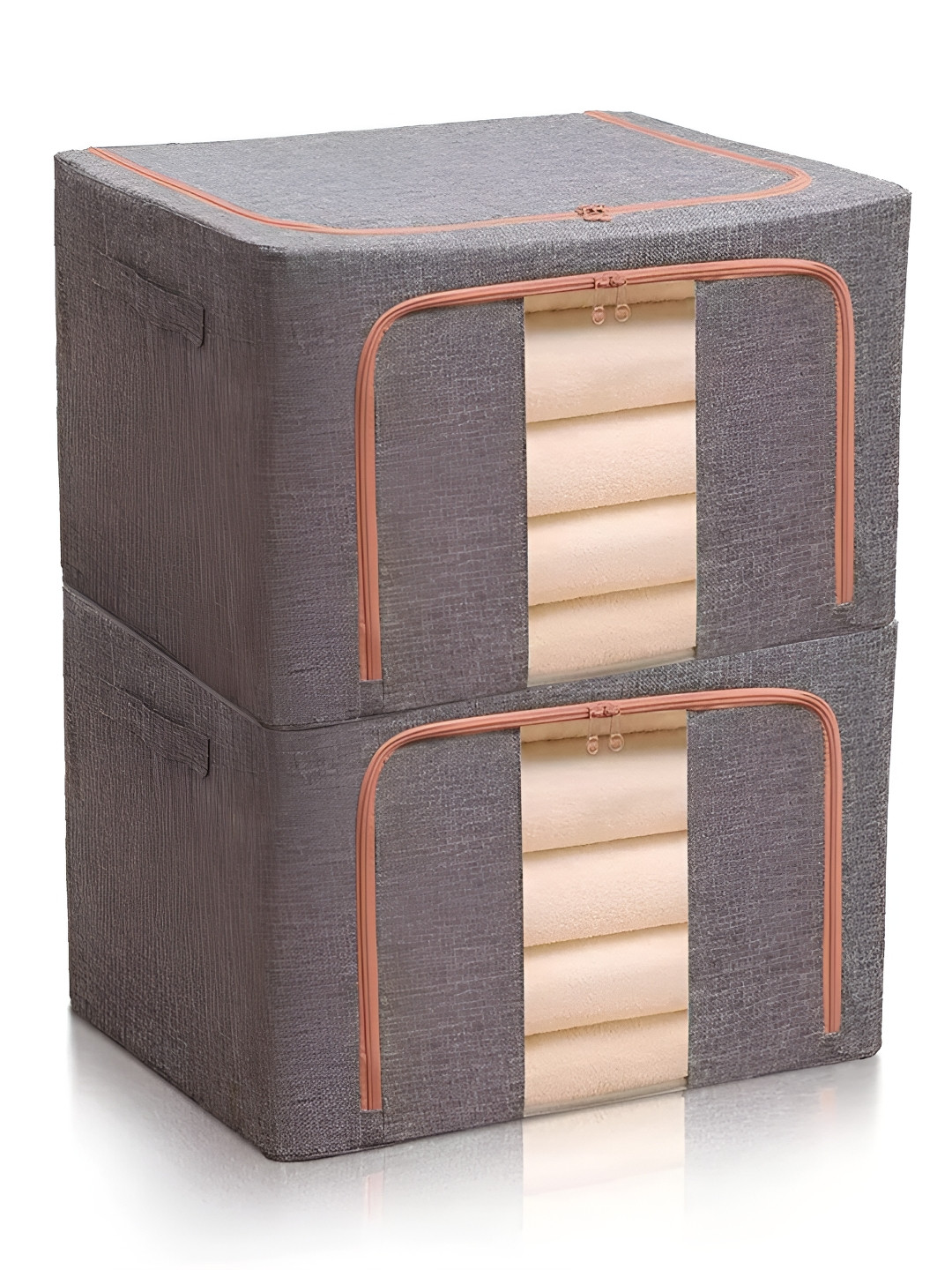 

HOUSE OF QUIRK Grey Set of 2 Water Resistant Multi-Utility Organisers