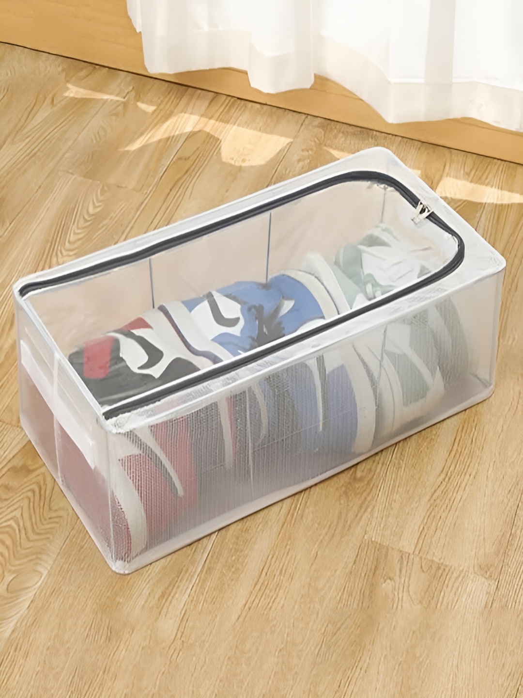 

HOUSE OF QUIRK Transparent Set of 1 Regular Multi-Utility Organisers