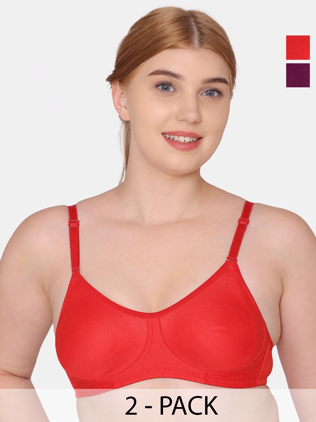 

Tweens Bra Full Coverage, Red