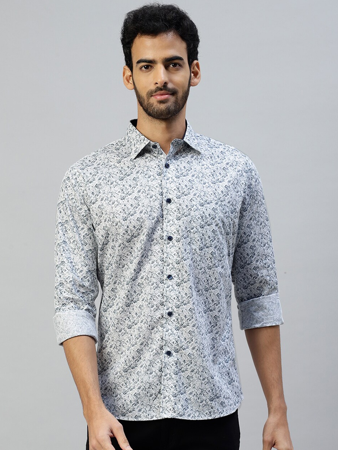 

DON VINO Men Comfort Floral Opaque Printed Casual Shirt, Multi