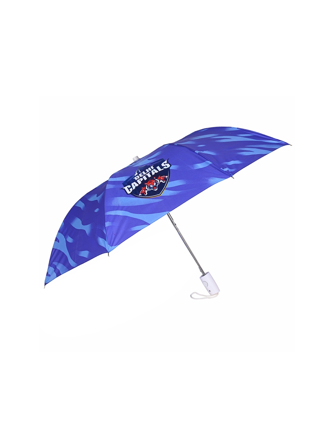 

EUME Semi-Automatic 2 Fold Self Design Umbrellas, Blue