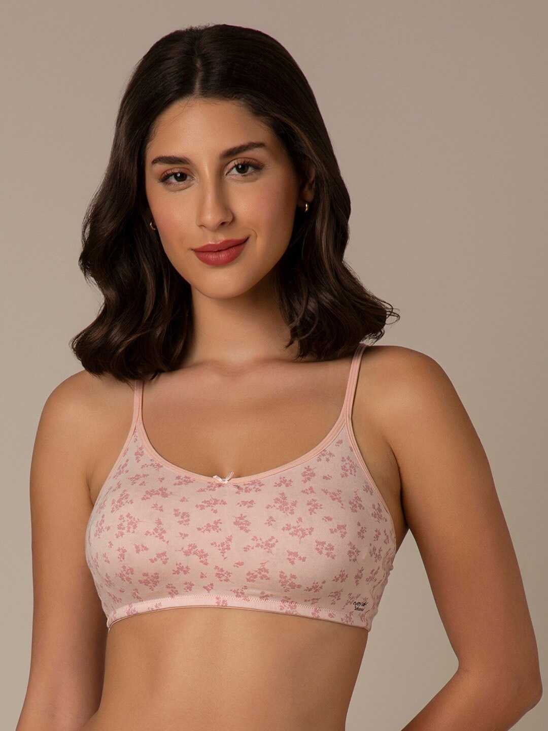 

Amante Floral Bra Full Coverage, Pink