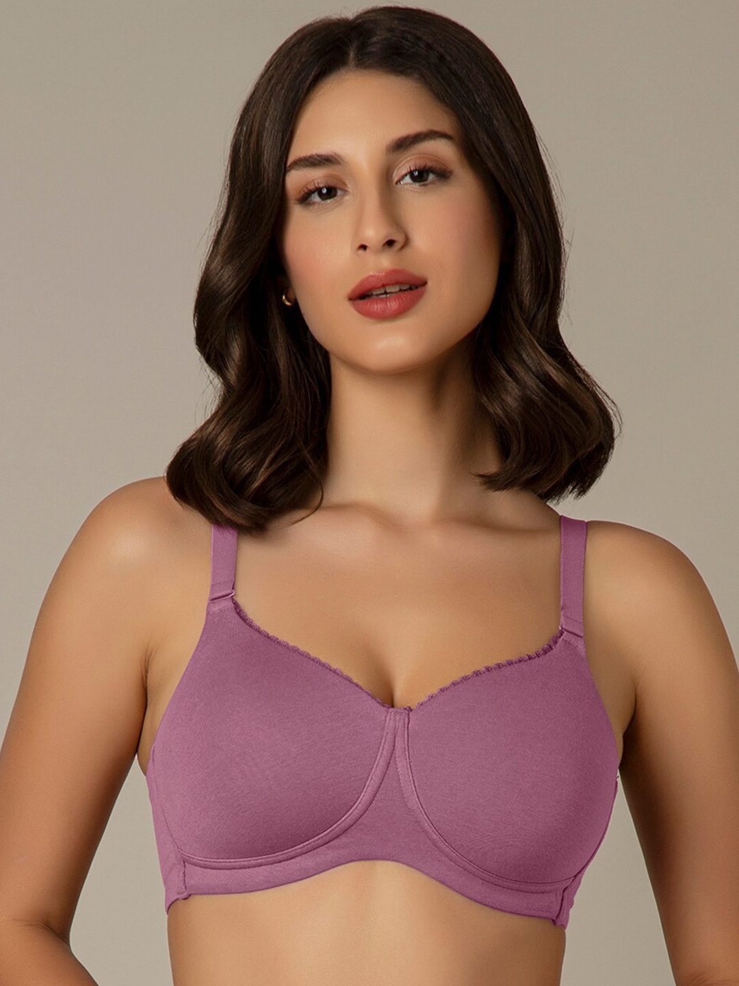 

Amante Bra Full Coverage Heavily Padded, Purple