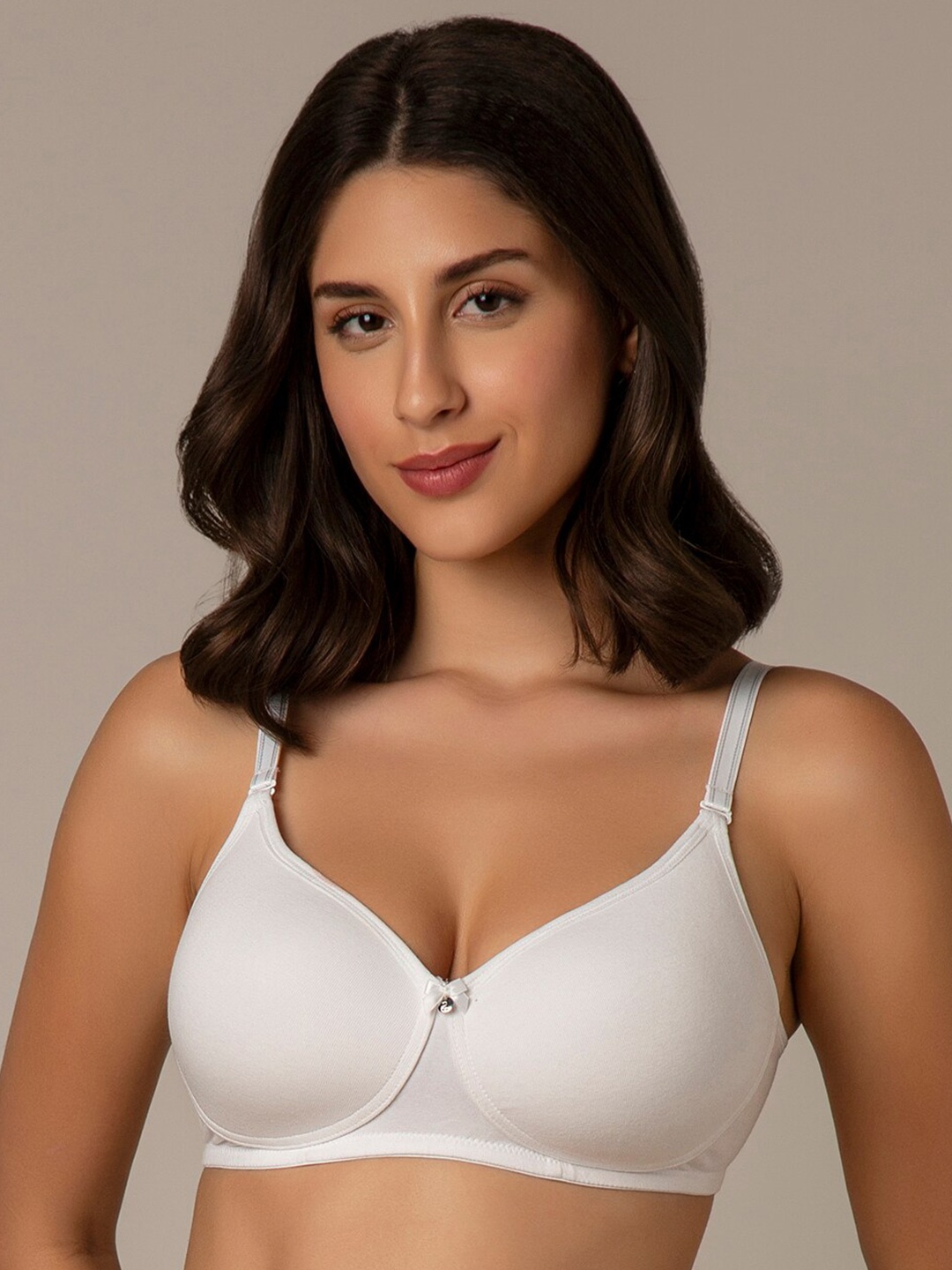 

Amante Bra Full Coverage Lightly Padded, White