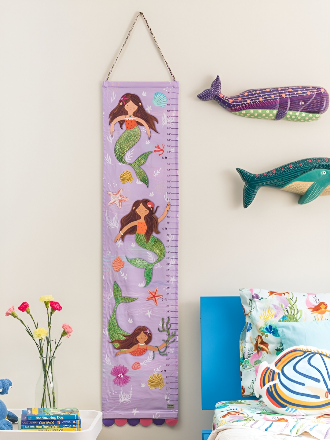 

Zookeeper Purple Printed The Dancers Height Chart Wall Decor