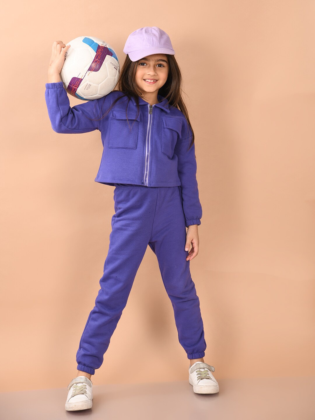 

LilPicks Girls Top with Trousers, Blue