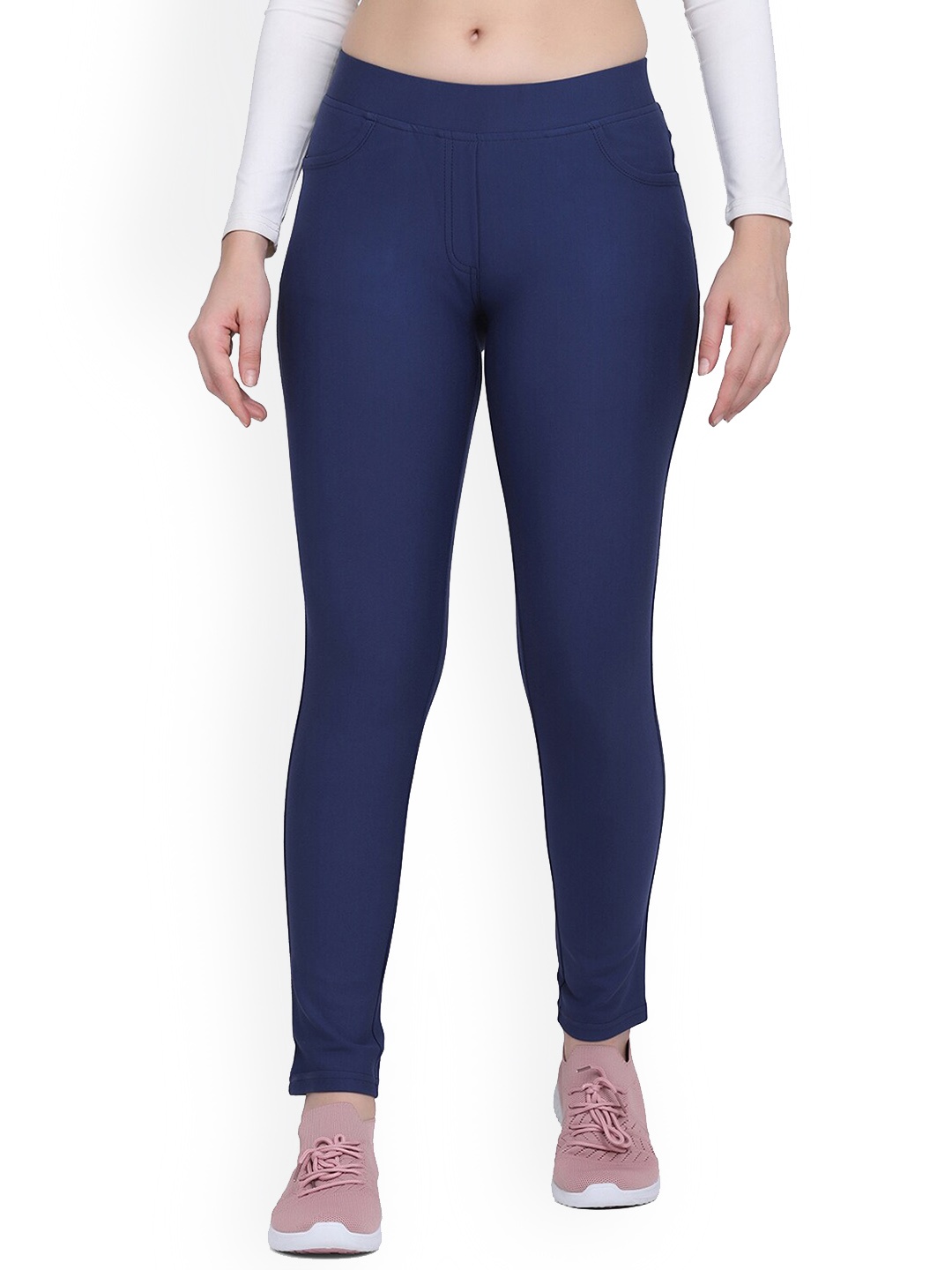 

SPIFFY Women Original Trousers, Blue